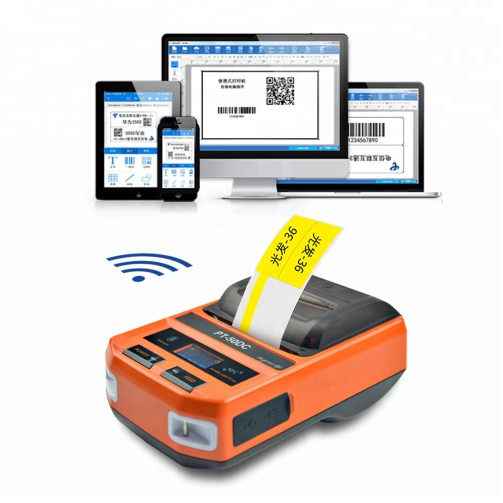 Thermal Printer - 산업용 케이블 라벨 식별을 위한 미니