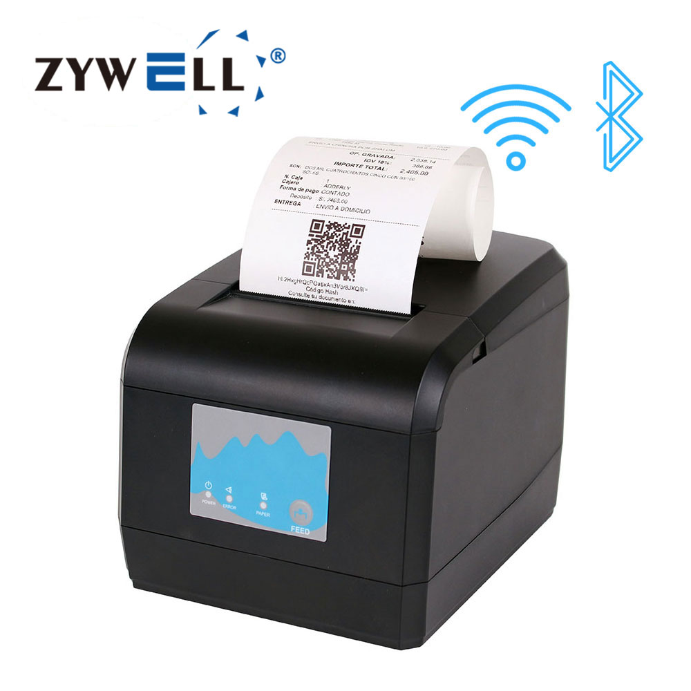 Receipt Printer - 새롭게 출시된 와이파이 프린터 Zywell ZY908