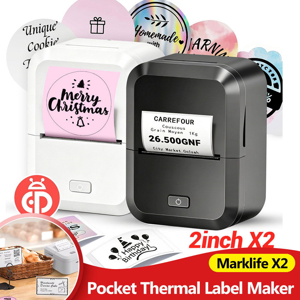 Commercial Book Printing Machines - Marklife X2 휴대용 열전사 프린터 사무실