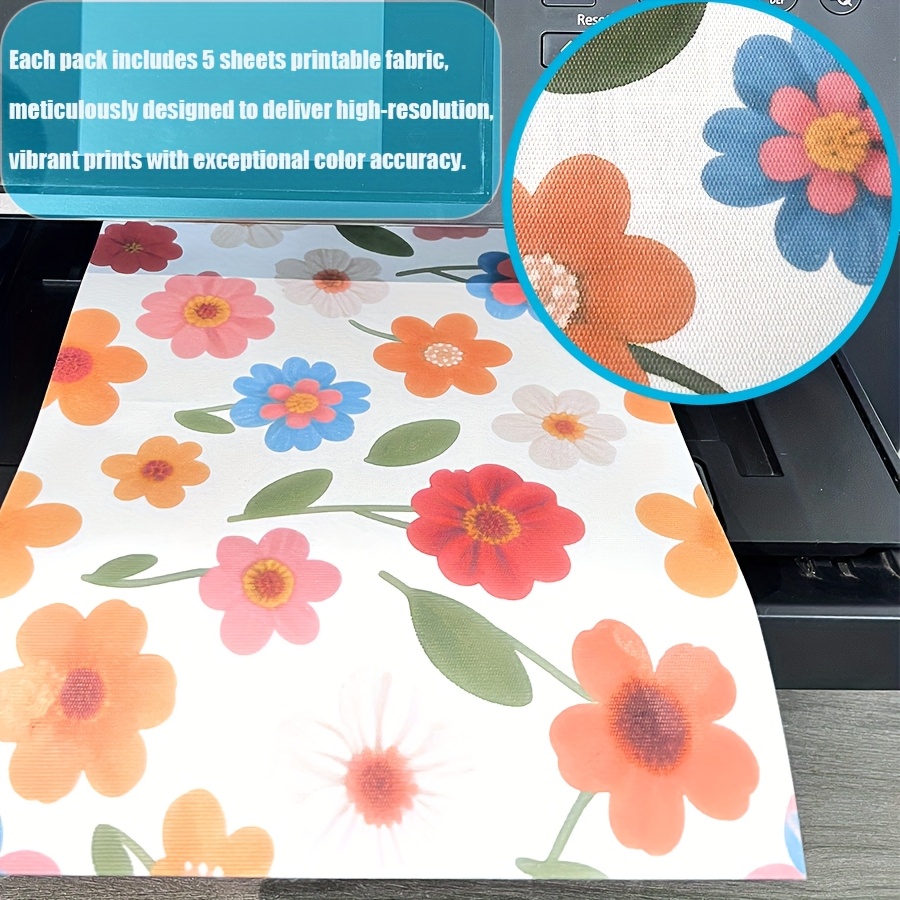 잉크젯 프린터용 인쇄 가능한 흰색 면 캔버스 원단 5개 - Commercial Fabric Printing Machine 리뷰 및 가격